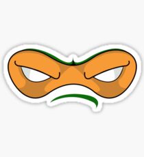 Teenage Mutant Ninja Turtles - MICHAELANGELO MASK Sticker
