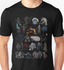 Bloodborne bosses Slim Fit T-Shirt