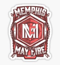 Memphis May Fire Shield Sticker