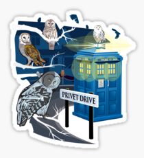Hedwig Says Who! Sticker