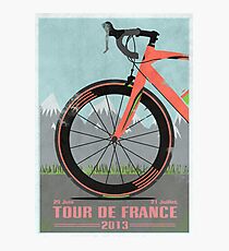 Tour De France Bike Photographic Print
