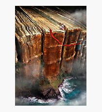 Cliffhanger Photographic Print