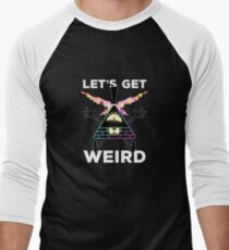 Let's Get Weird Men's Baseball ¾ T-Shirt