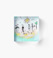 Wandern Acrylic Block