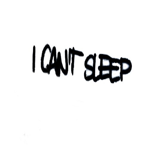 "I can't sleep" Poster by RoastedAngel Redbubble