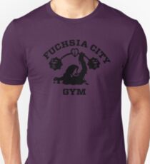 Fuschia City Gym Unisex T-Shirt