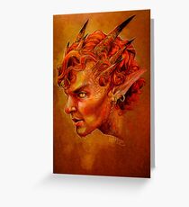Smauglock Greeting Card
