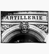 Artillerie Poster