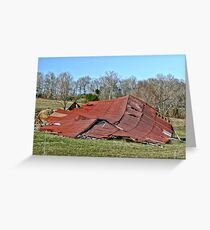 Great craftsmanship that has fallen, still fights to stand taller then the man who built it! -Quote and Photo BY: DO Greeting Card