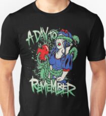 A Day To Remember Snow White Slim Fit T-Shirt