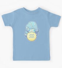 Kawaii Zodiac - Aquarius Kids Tee