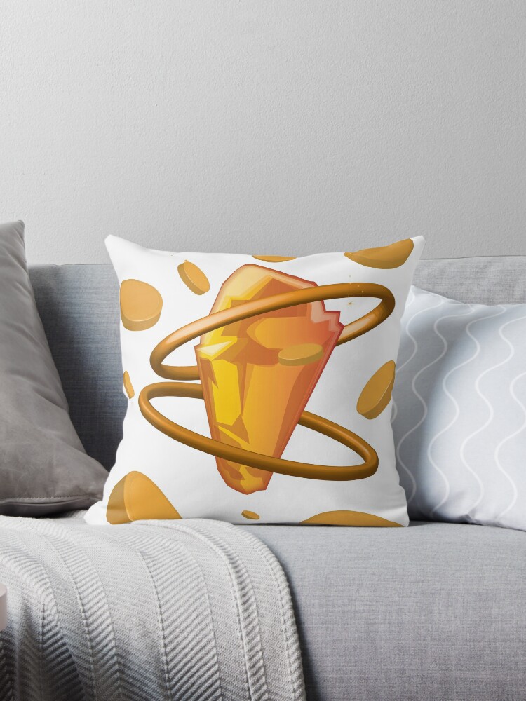 Bounty Rune Crystal Throw Pillow By Giottop Redbubble