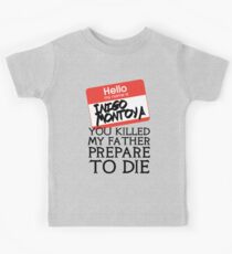 Inigo's Name Tag Kids Tee
