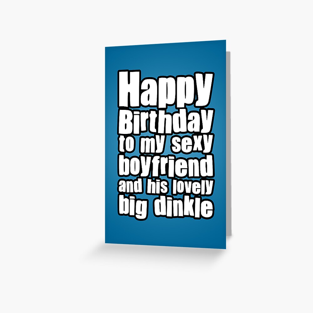 Happy Birthday Boyfriend Greeting Card