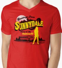 Greetings from Sunnydale Men's V-Neck T-Shirt