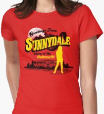 Greetings from Sunnydale Women's Fitted T-Shirt