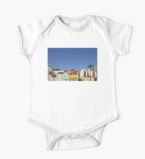 Colourful buildings One Piece - Short Sleeve