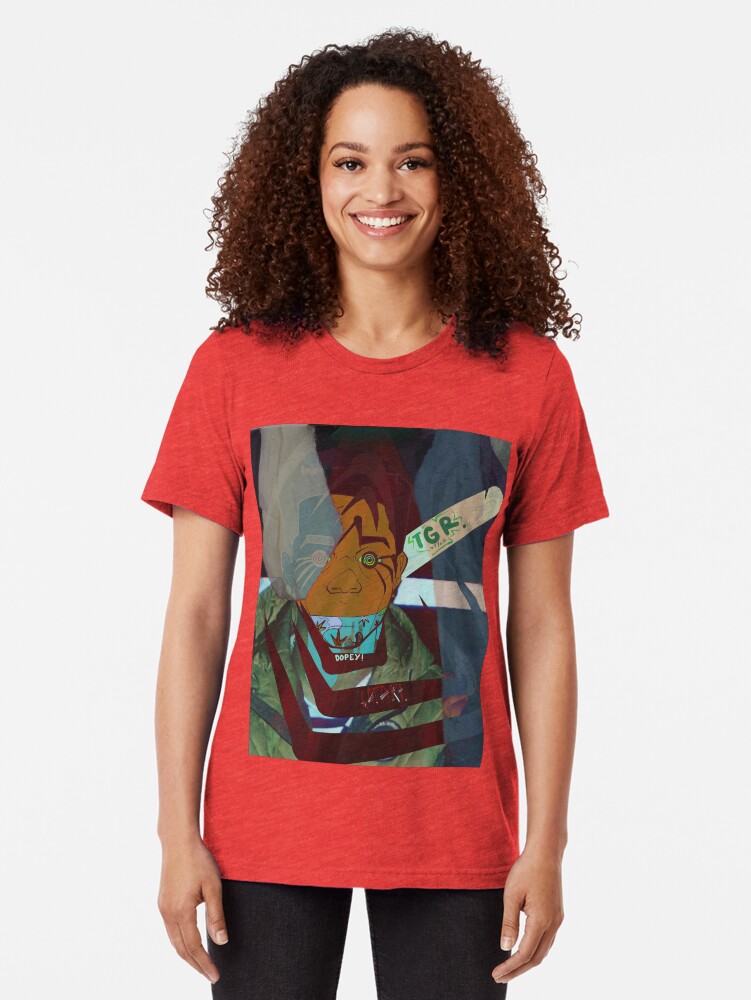 Alternate view of Safari Tri-blend T-Shirt