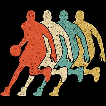 Vintage Basketball Retro Graphic Gift Kids, Boys T-Shirt