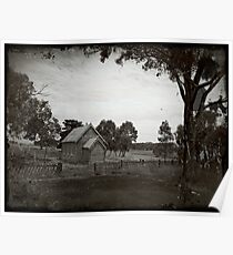 "Antique" Country Church Poster