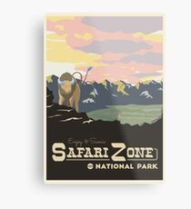 Safari Zone Metal Print