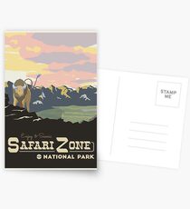 Safari Zone Postcards