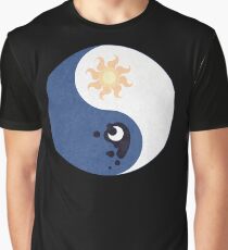 Celestia and Luna Yin Yang Graphic T-Shirt