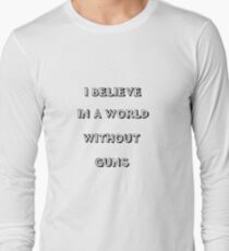 No guns Long Sleeve T-Shirt