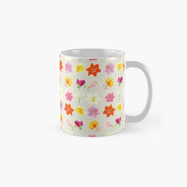 Colorful Lilies Classic Mug