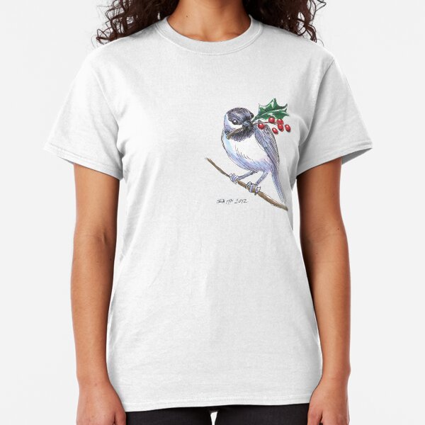 Holiday Critters - Chickadee Classic T-Shirt