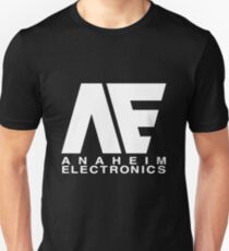 Anaheim Electronics Logo White Unisex T-Shirt