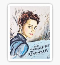The Impossible Girl Sticker