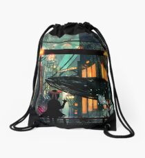 Under The Sea Drawstring Bag