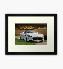 2011 Maserati Gran Turismo Framed Print
