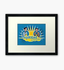 Troy and Abed in the Morning Framed Print