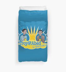 Troy and Abed in the Morning Duvet Cover
