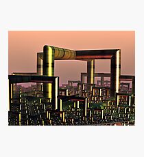 Refinery Photographic Print