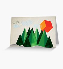 Geo-graphic Greeting Card