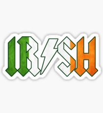 Irish - Rock On Sticker