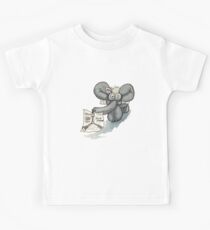 Doc Elephant Brown Kids Tee
