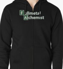 fullmetal alchemist breaking bad Zipped Hoodie