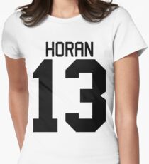 Niall Horan jersey (black text) Women's Fitted T-Shirt