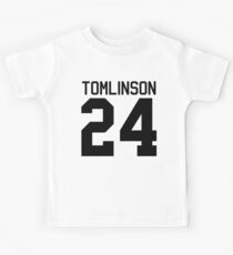 Louis Tomlinson jersey (black text) Kids Tee