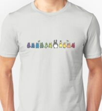 Rainbow Totoro Unisex T-Shirt