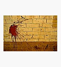 Stains Photographic Print