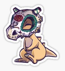 DÃa de los Muertos con Cubone Sticker