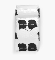 I love You I Know Duvet Cover