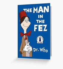 The Man In The Fez Greeting Card