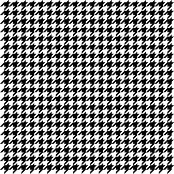 Artwork thumbnail, traditional houndstooth pattern by ImagineKaye