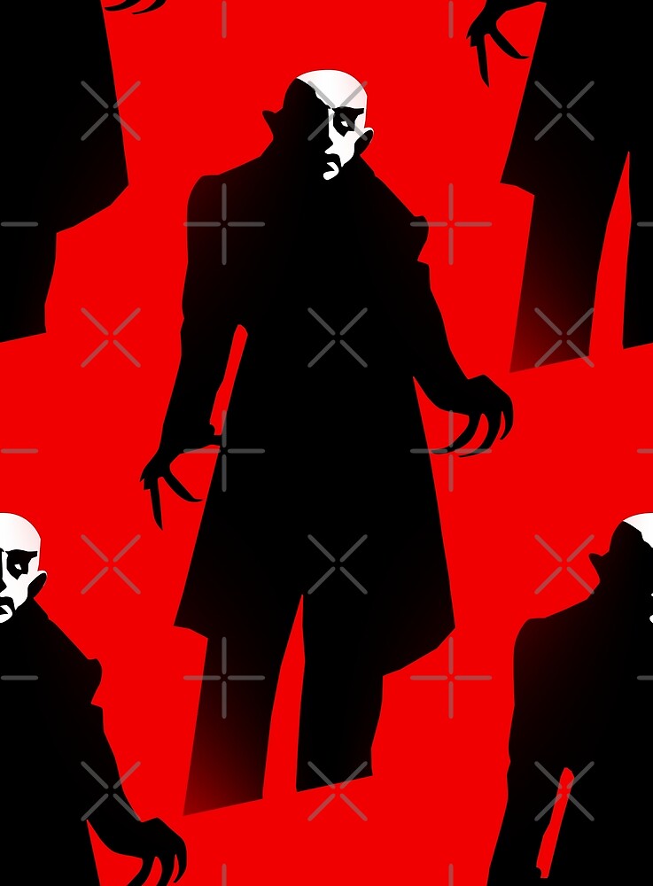 "red nosferatu" by gossiprag Redbubble